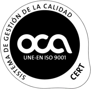 Certificación OCA UNE-EN ISO 9001 de gestión de la calidad